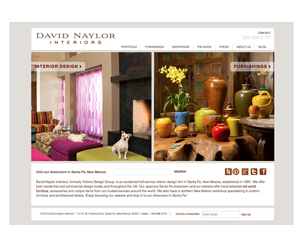 David Naylor Interiors J9design Graphic Design